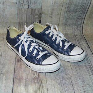 CONVERSE Chuck Taylor All Star OX Navy Blue Sneakers Womens Size 8.5